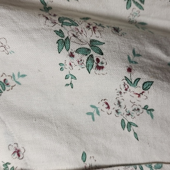 Stonebridge Size 10 100% Linen Off White Button Up Blouse Vintage - Picture 7 of 7